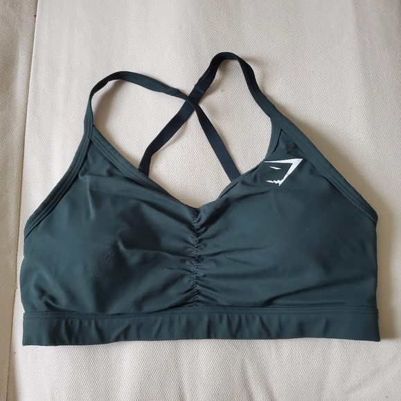 Gymshark Other - Gymshark sports bra dark green